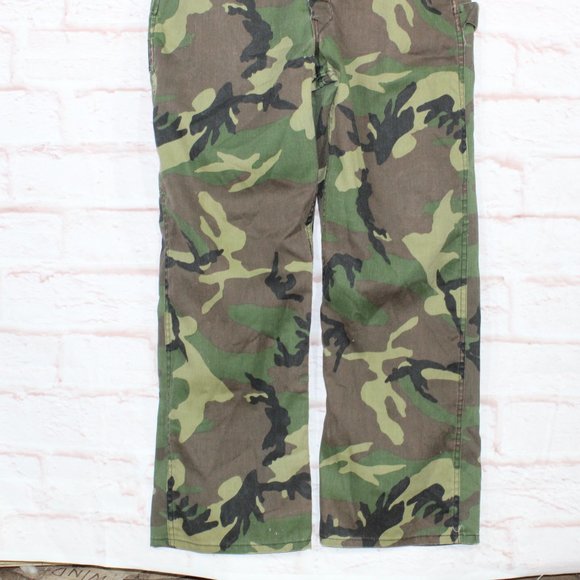 *Unbranded Green 100% Cotton Camouflage Overall Size 36 - Picture 3 of 8
